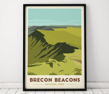 Load image into Gallery viewer, Brecon Beacons National Park, Pen y Fan, Wales - Trail Bound Prints