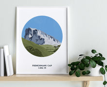 Load image into Gallery viewer, Frenchmans Cap print, Tasmania print, Australia, Mountain Art - Trail Bound Prints