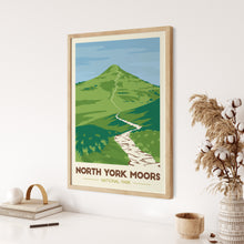Load image into Gallery viewer, North York Moors National Park print - Trail Bound Prints