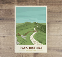 Load image into Gallery viewer, Peak District National Park print - Trail Bound Prints