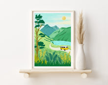 Load image into Gallery viewer, Campervan Exploring - The Lake District, Wast Water - Trail Bound Prints