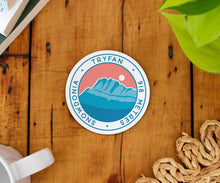 Load image into Gallery viewer, Snowdonia Mountains Coasters - Trail Bound Prints