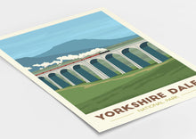 Load image into Gallery viewer, Yorkshire Dales National Park print, Ribblehead Viaduct
