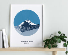 Load image into Gallery viewer, Pointe De Nyon Print, Morzine
