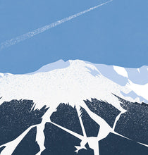 Load image into Gallery viewer, Chopok Mountain Print, Slovakia, Mountain print, A4 Print, Gifts for him or her
