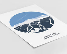 Load image into Gallery viewer, Chopok Mountain Print, Slovakia, Mountain print, A4 Print, Gifts for him or her
