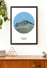 Load image into Gallery viewer, Ben Nevis Mountain Print - United Kingdom - Trail Bound Prints
