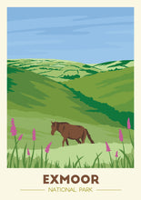 Load image into Gallery viewer, Exmoor National Park print

