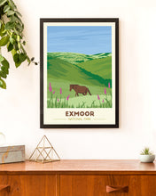 Load image into Gallery viewer, Exmoor National Park print
