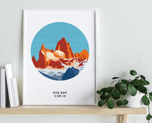 Load image into Gallery viewer, Fitz Roy Sunrise - Patagonia - Trail Bound Prints
