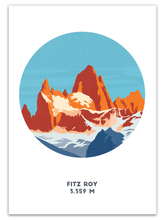 Load image into Gallery viewer, Fitz Roy Sunrise - Patagonia - Trail Bound Prints

