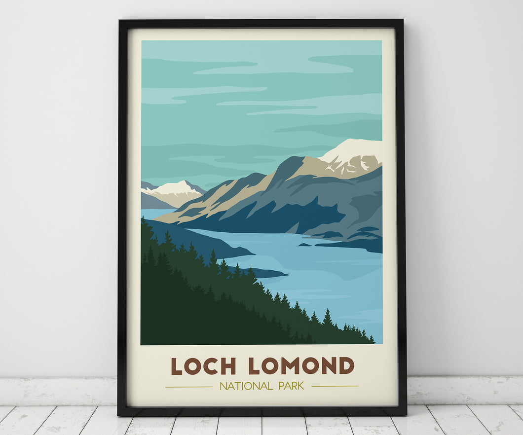 Loch Lomond National Park print