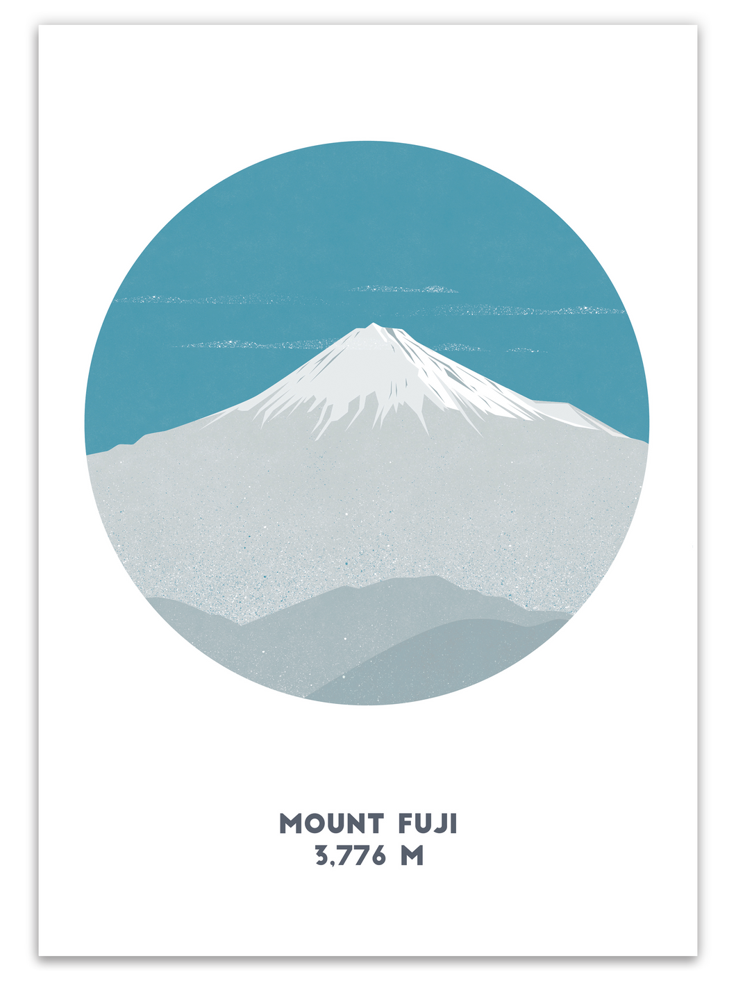 Mount Fuji Mountain Print - Japan - Trail Bound Prints