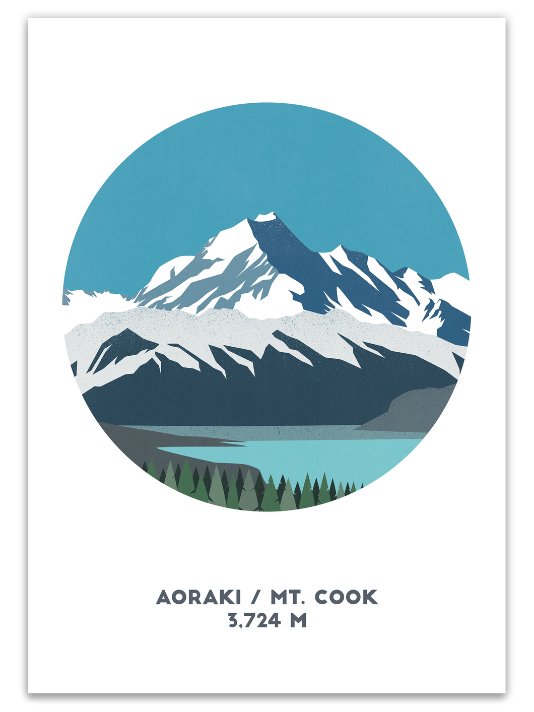 Aoraki, Mt Cook - New Zealand - Trail Bound Prints