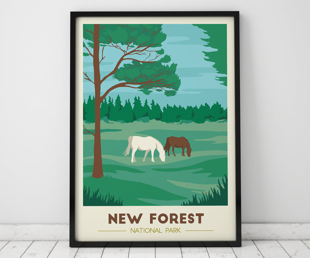 New Forest National Park print