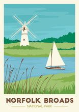 Load image into Gallery viewer, Norfolk Broads National Park print
