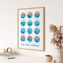 Load image into Gallery viewer, The Peak District Mountains print
