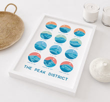 Load image into Gallery viewer, The Peak District Mountains print
