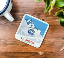 Load image into Gallery viewer, Ski Lift Coasters, Set of 6 , Set of 4, or individual
