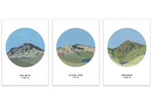 Load image into Gallery viewer, Three Peaks Challenge Print - UK - Trail Bound Prints
