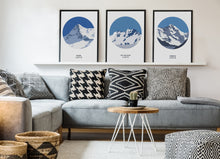Load image into Gallery viewer, Choose your own set of 3 Mountain Prints - Trail Bound Prints
